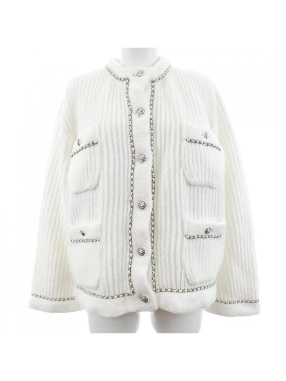 Chanel Collarless Jacket 36